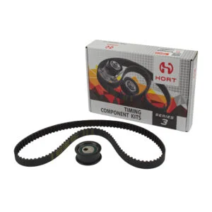 Ремінь ГРМ + ролик натяжителя HK408 (HORT)